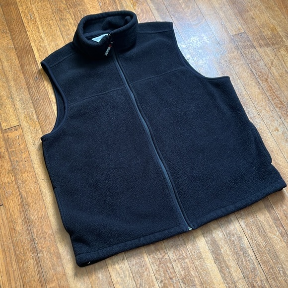 Eddie Bauer Sweater Vest / Black / Large / Polartec - Picture 3 of 8
